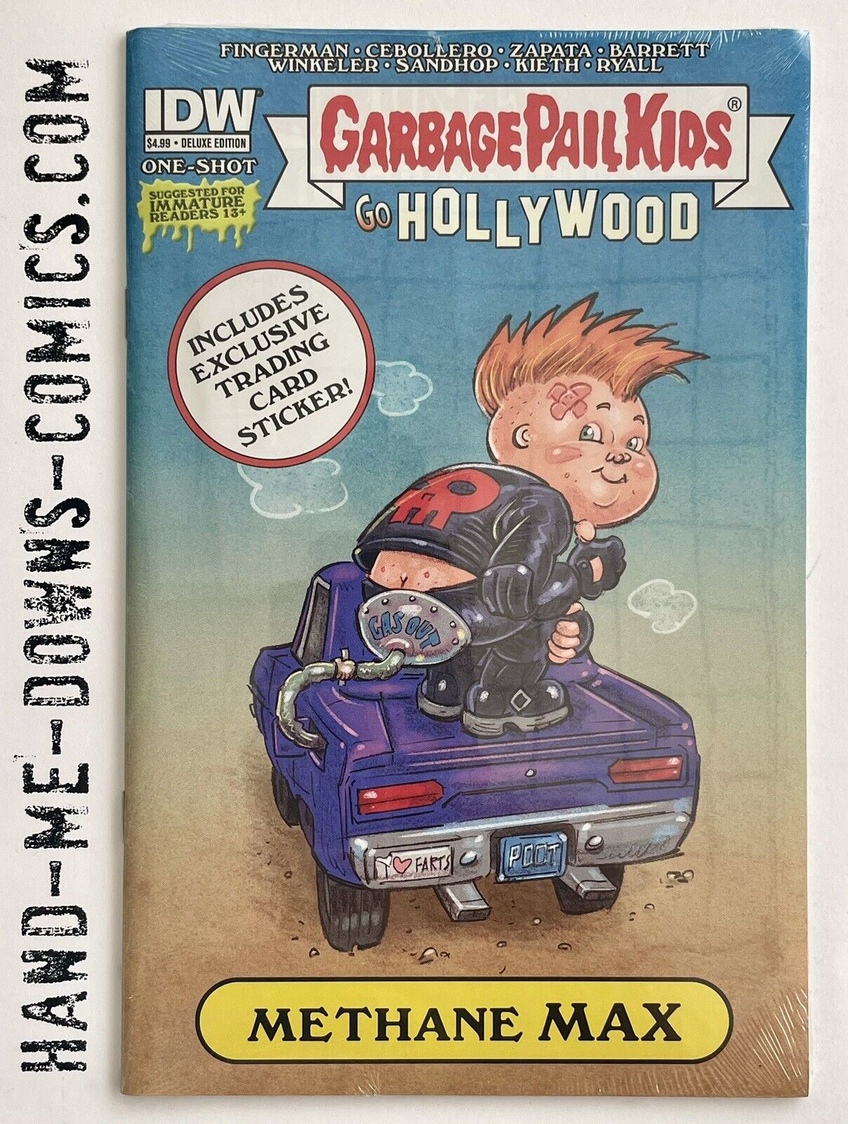 Garbage Pail Kids Go Hollywood 1 - Methane Max -2015 - IDW Deluxe Edition - NM