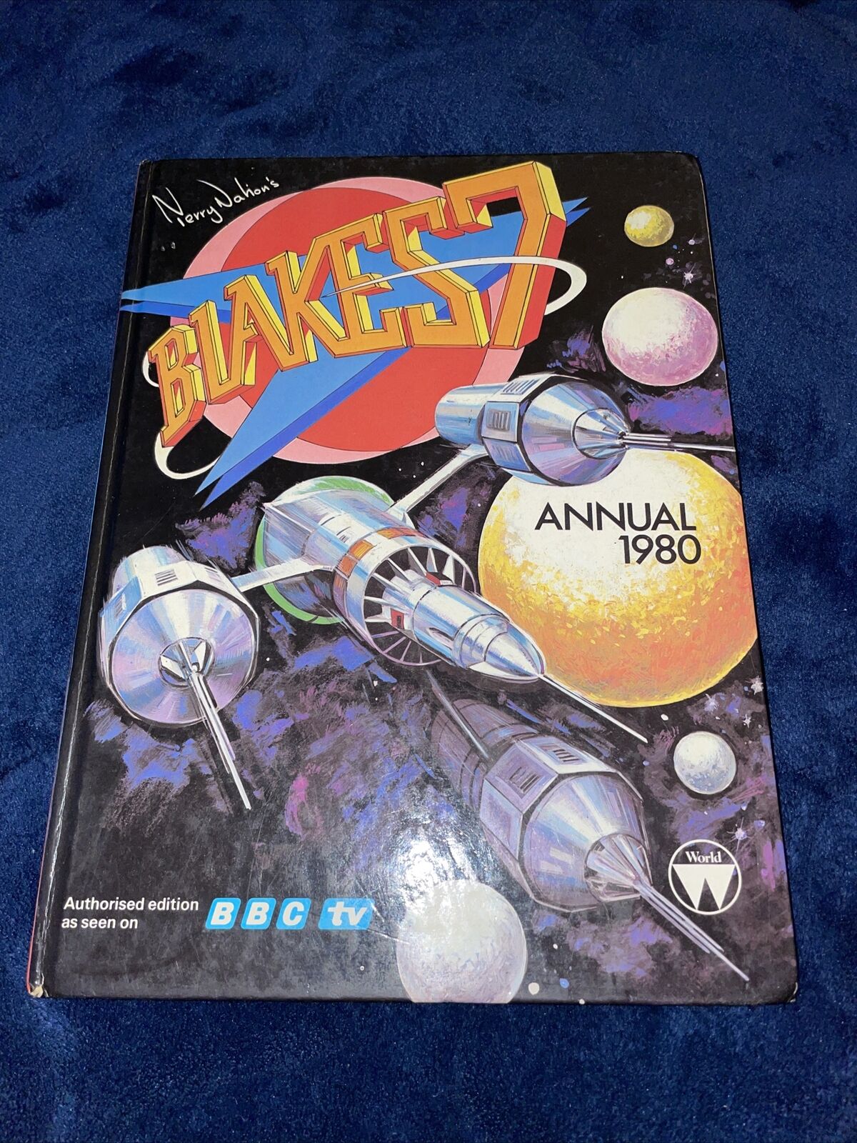 BLAKES 7 1980 ANNUAL HARDBACK BOOK BBC ENTERPRISE PUBLISHED U.K.