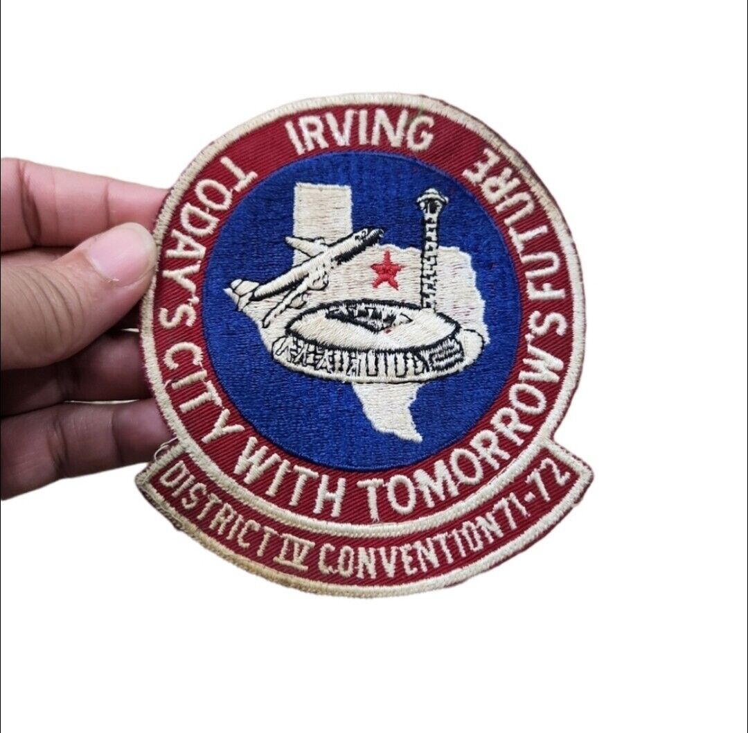 Vintage Irving, Texas Todays City Tomorrows Future District IV Convention 71-72