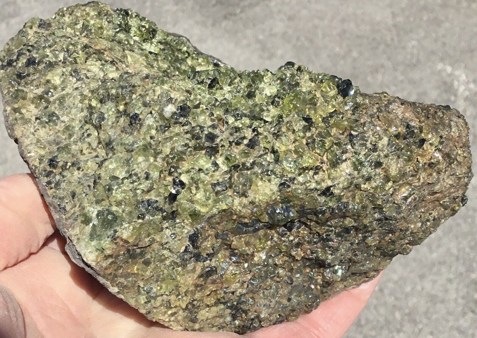 994g Peridot Olivine Crystal Mineral Specimen Peridot Volcano Bomb Large