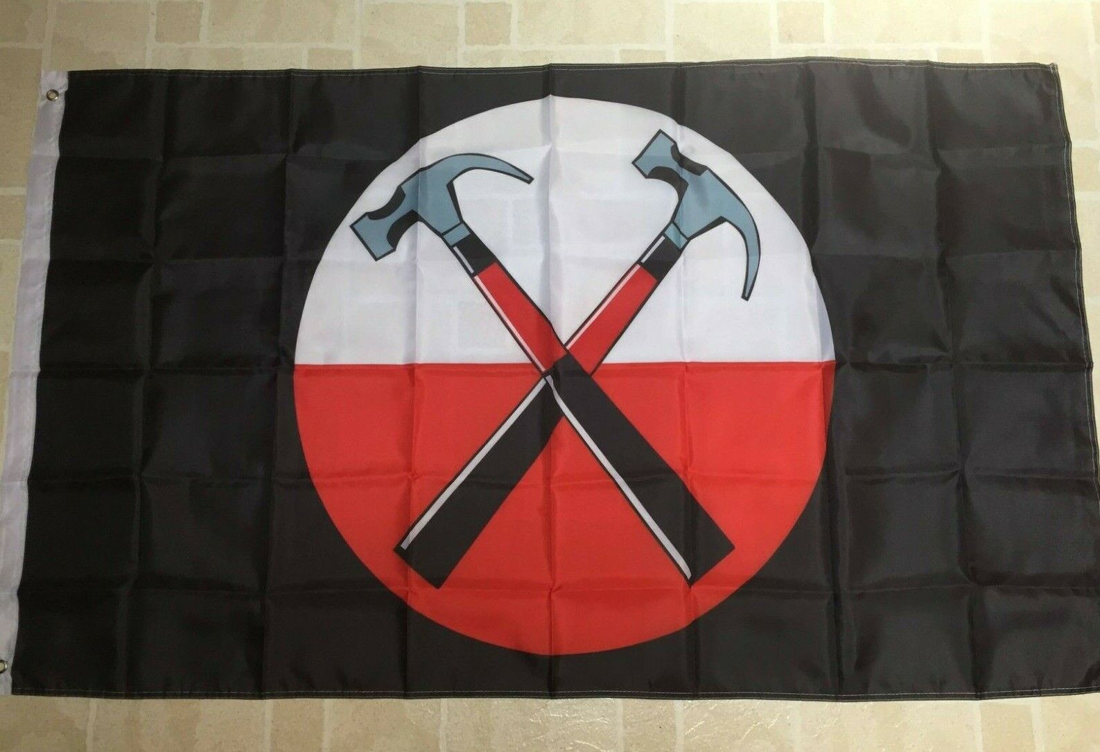 Pink Floyd Banner Flag The Wall (Walking Hammers) 3x5  US SELLER