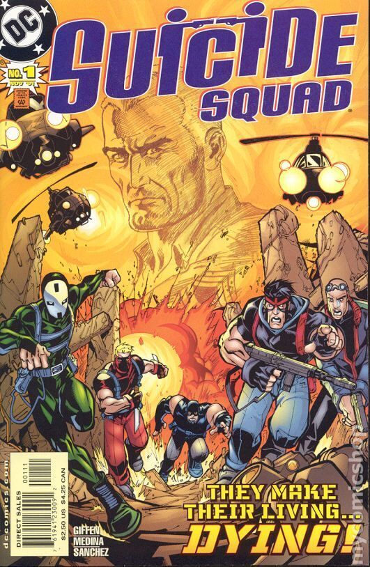 Suicide Squad #1 FN 2001 Stock Image