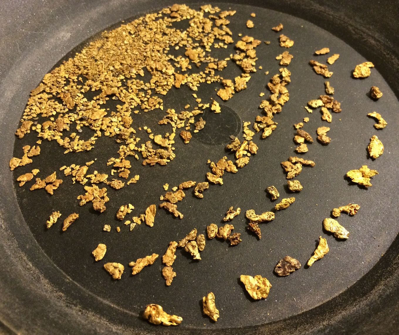 Buy our best rich GOLD paydirt concentrates by the 1/2 pound | Bullion Nugget