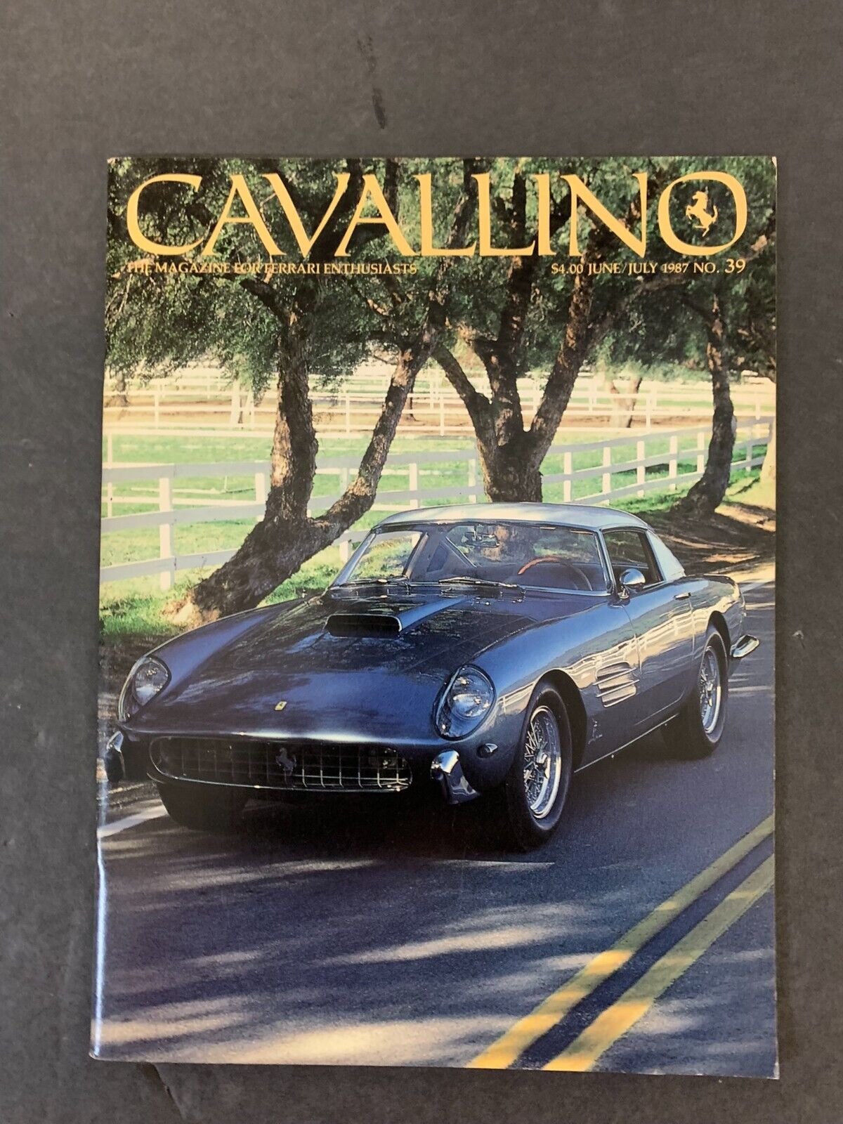 Cavallino Magazine For Ferrari Enthusiasts June July 1987 Issue #39