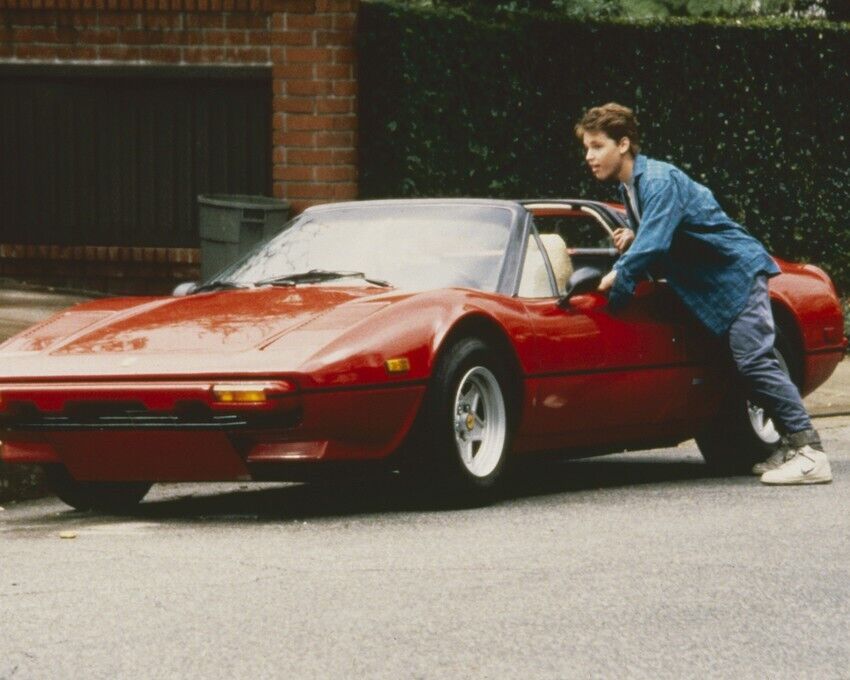 Corey Haim in License to Drive looking into Ferrari 308 GTS 24x36 Poster