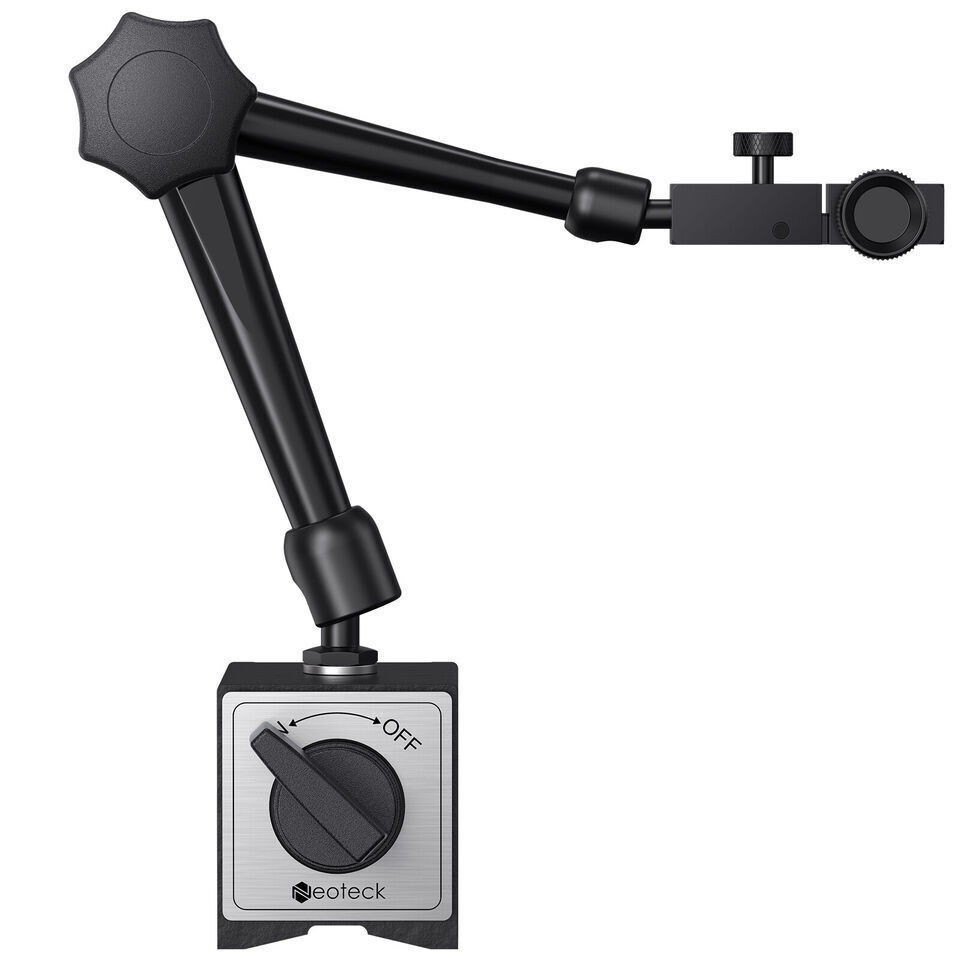 Neoteck 176lbs Adjustable Magnetic Base Holder Stand for Digital Indicator Gauge