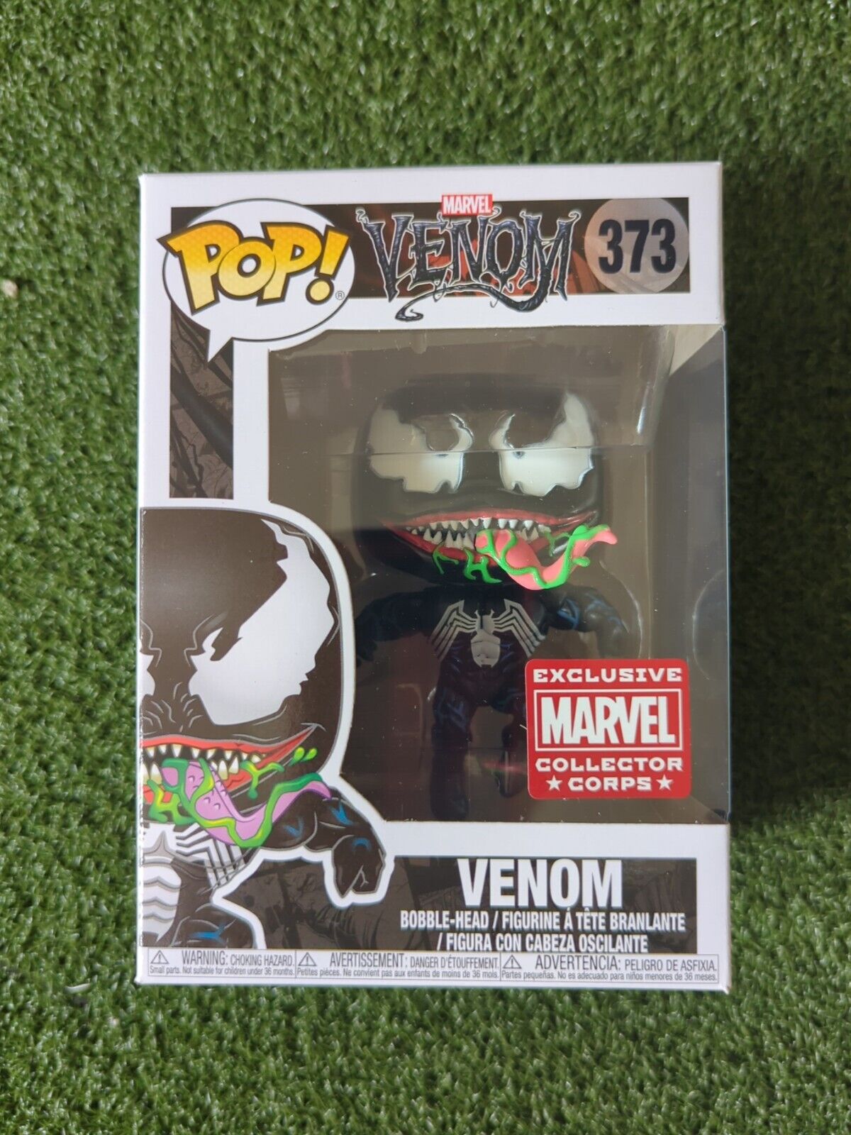 Funko Pop Vinyl: Marvel - Venom (Leaping) - Amazon (AM) (Exclusive) #373
