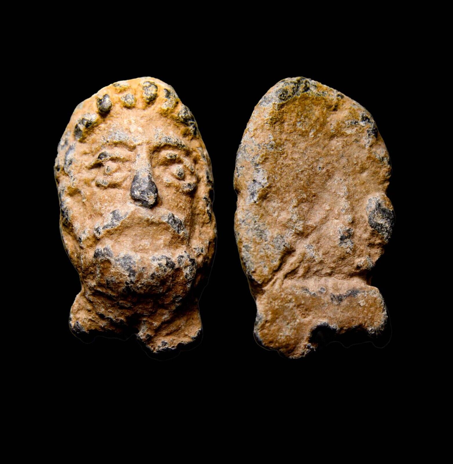 Judaea Roman Early Imperial Republic BUST OF ROMAN CONSUL Antiquity Artifact