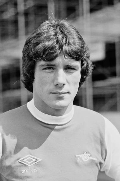 Irish Footballer And Forward For Arsenal Frank Stapleton 1979 OLD PHOTO