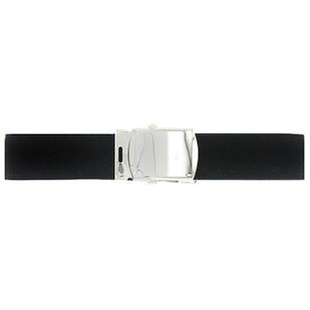 Navy Belt and Buckle Cotton Silver Mirror Buckle Tip Female 39\