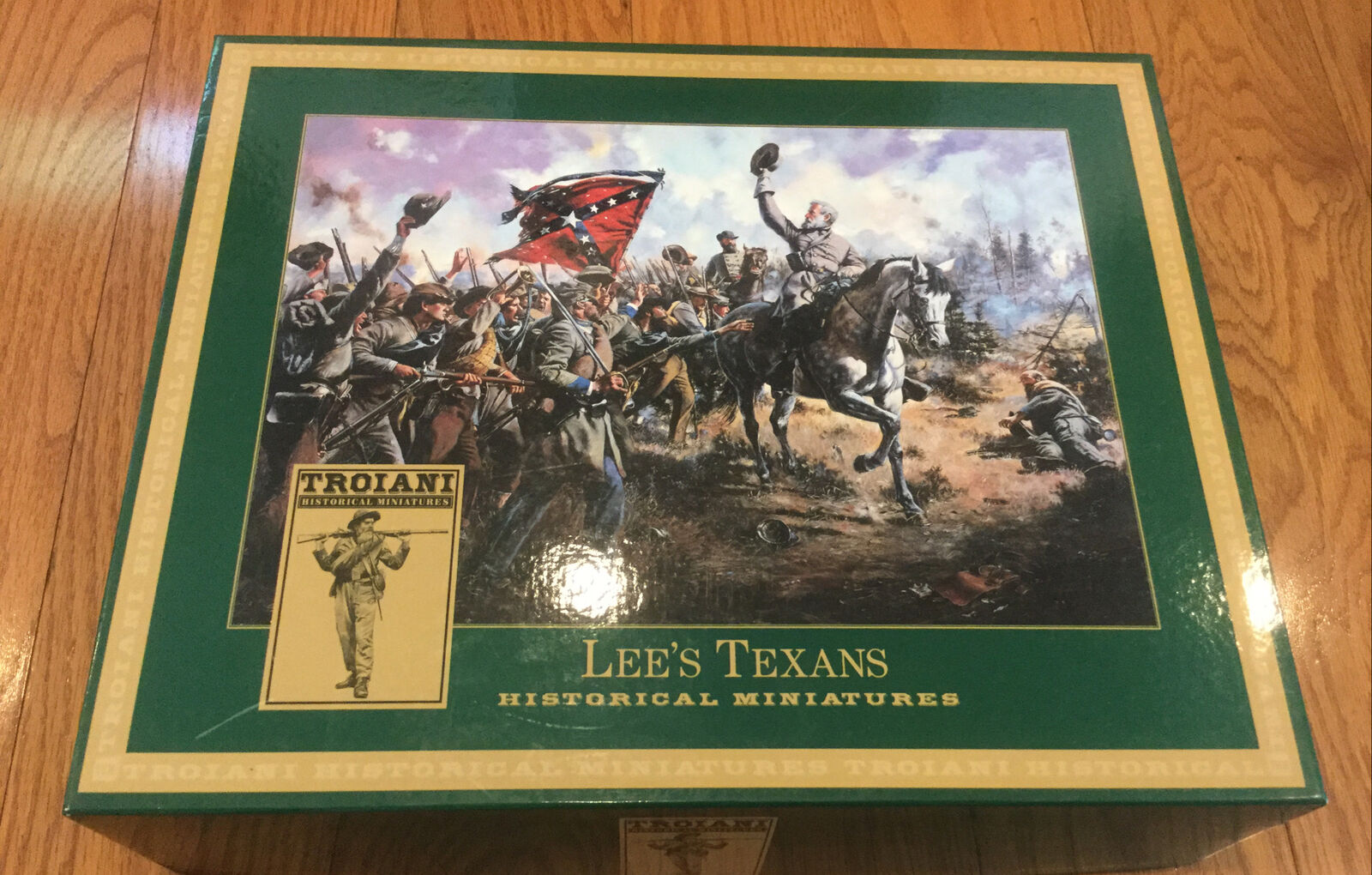 Don Troiani Historical Miniatures Lee’s Texans Civil War Set Metal Figures Box