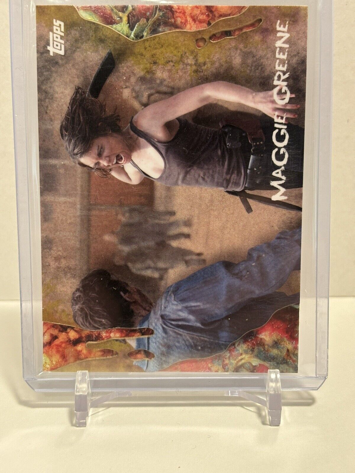 2016 Topps The Walking Dead Survival Box Infected /99 Maggie Greene #8