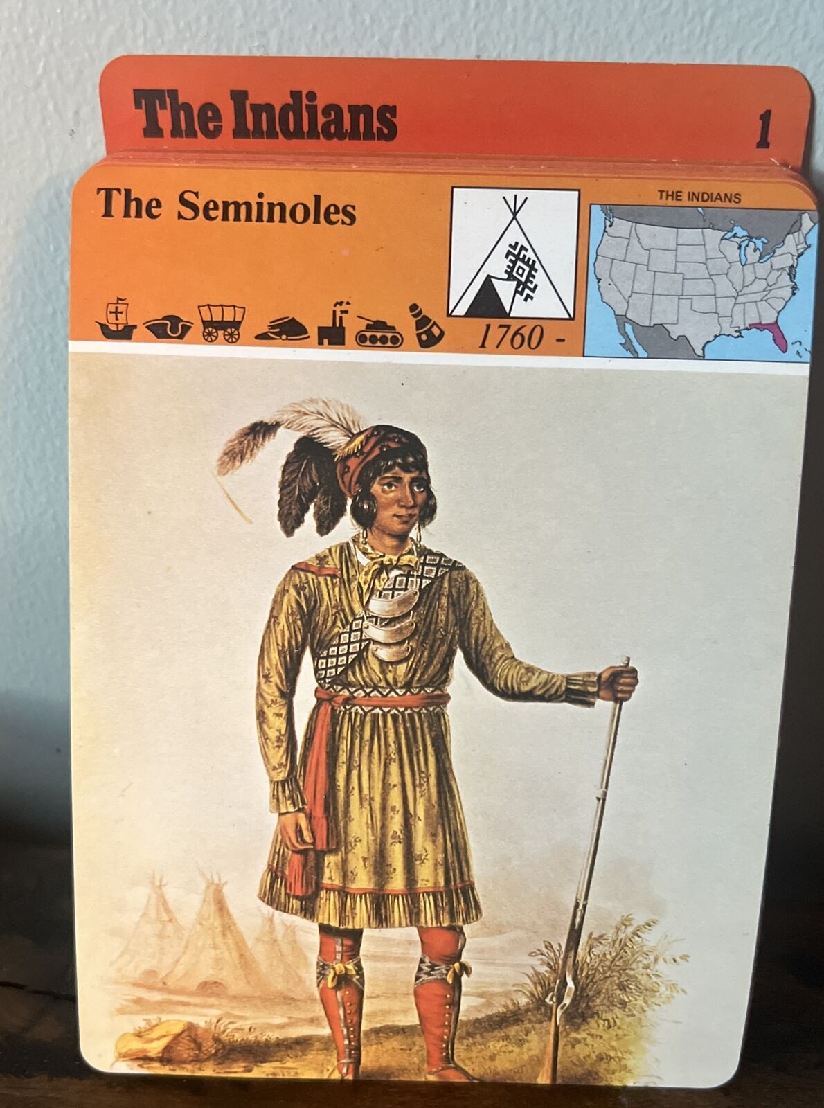 Panarizon Story Of America Cards: 1: The Indians (1979)