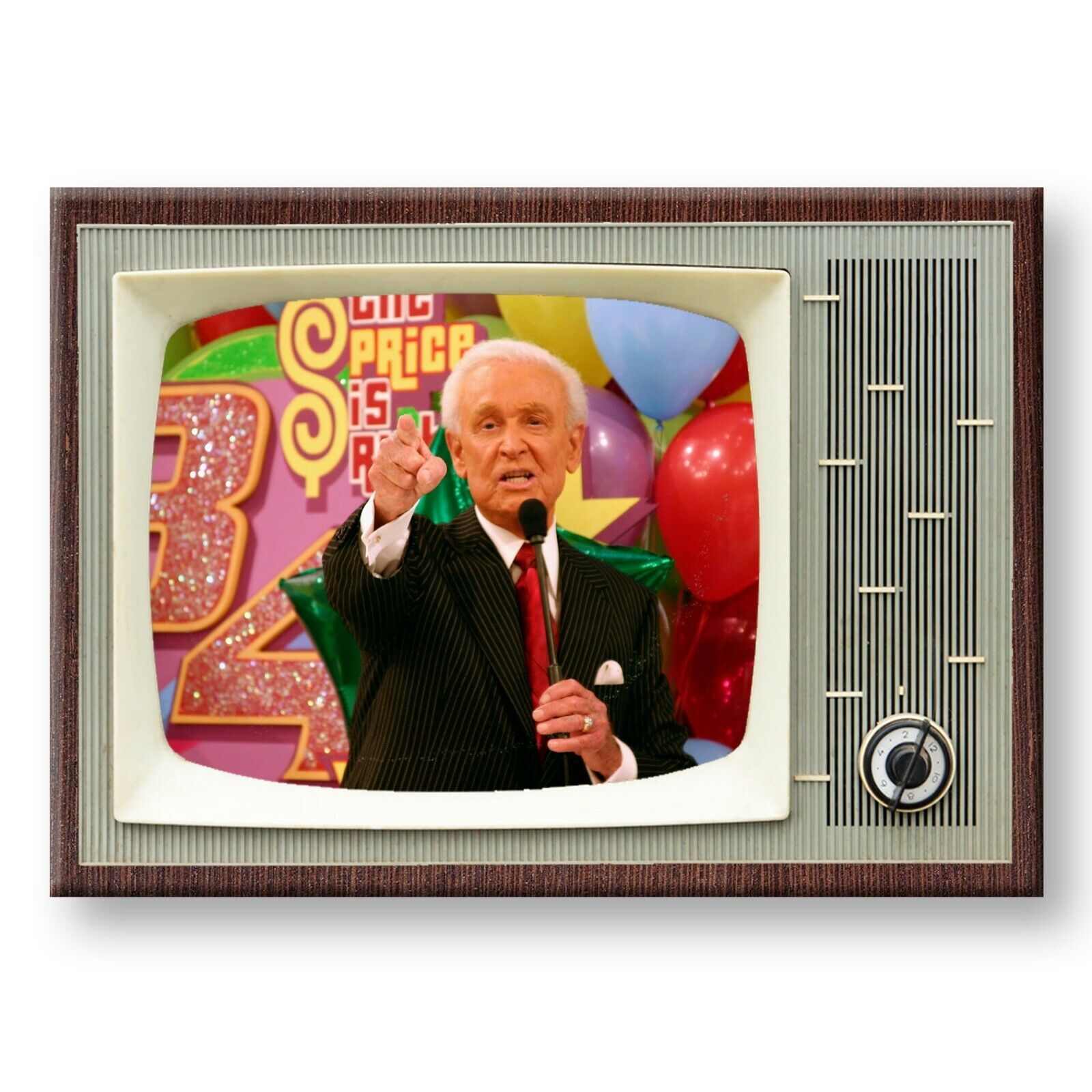 THE PRICE IS RIGHT Classic TV 3.5 inches x 2.5 inches Steel Cased FRIDGE MAGNET