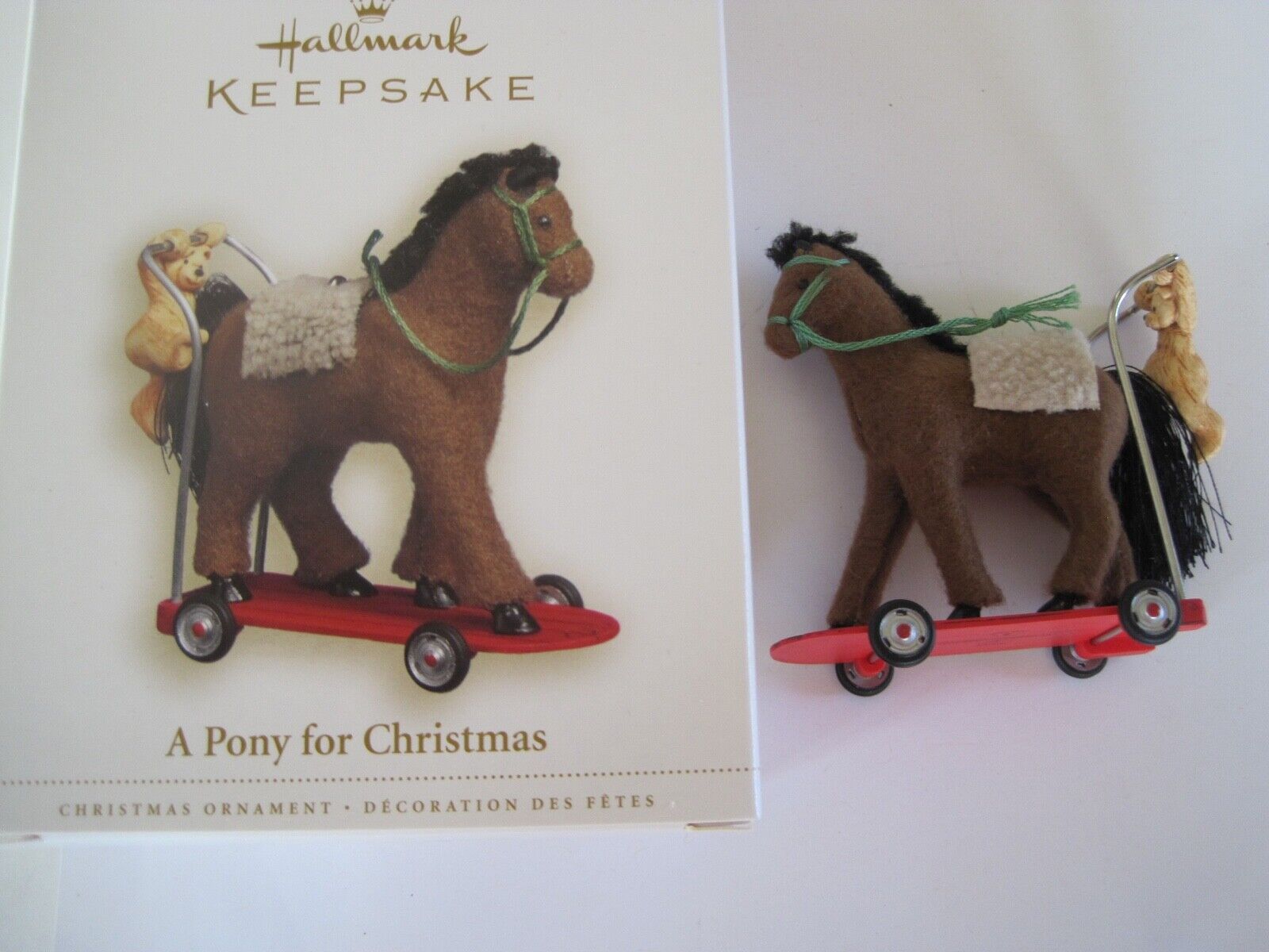 Hallmark Keepsake Ornament A Pony For Christmas 2006 GUC