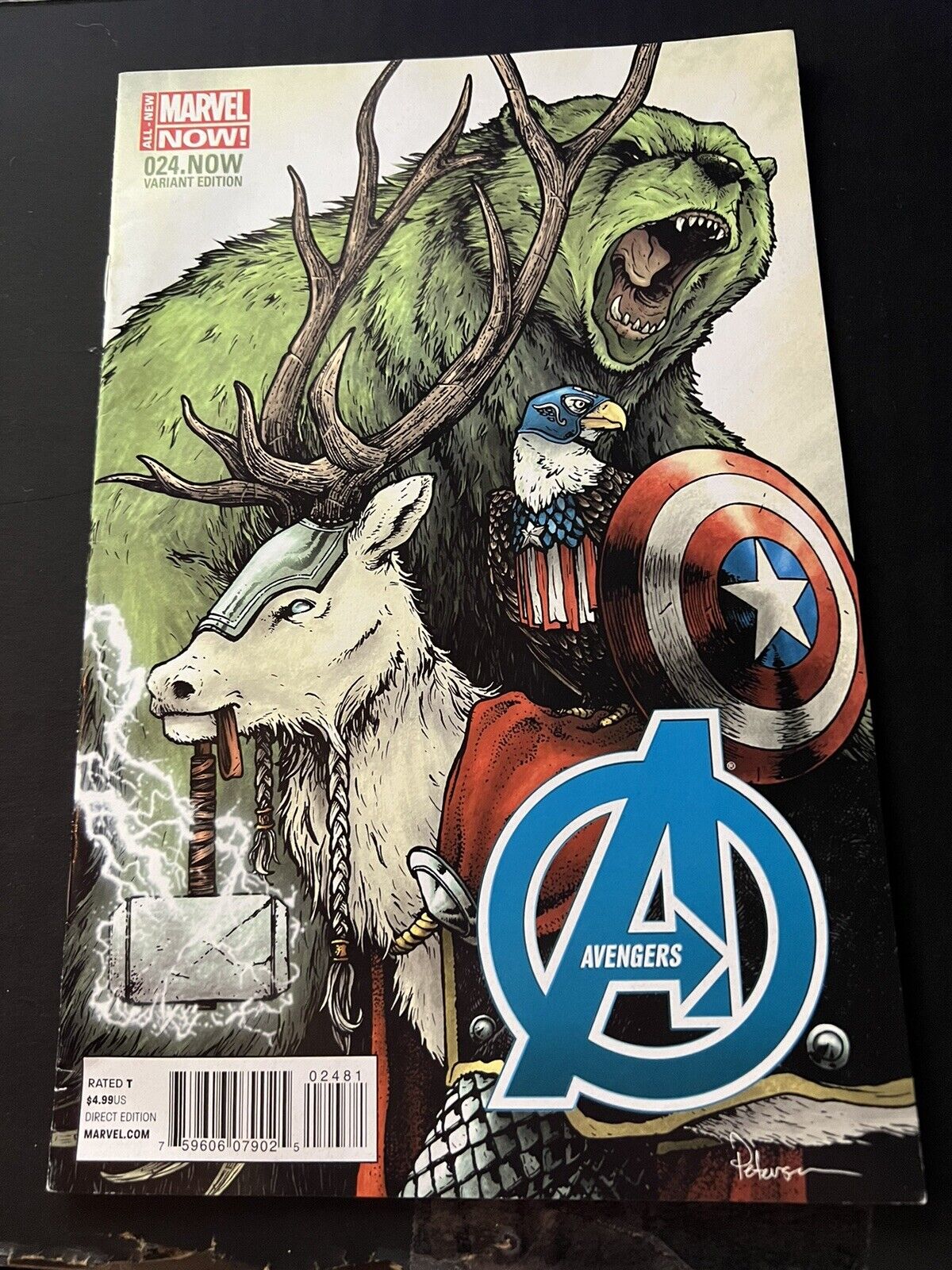Rogue Planet #24 Variant Edition Avengers comic