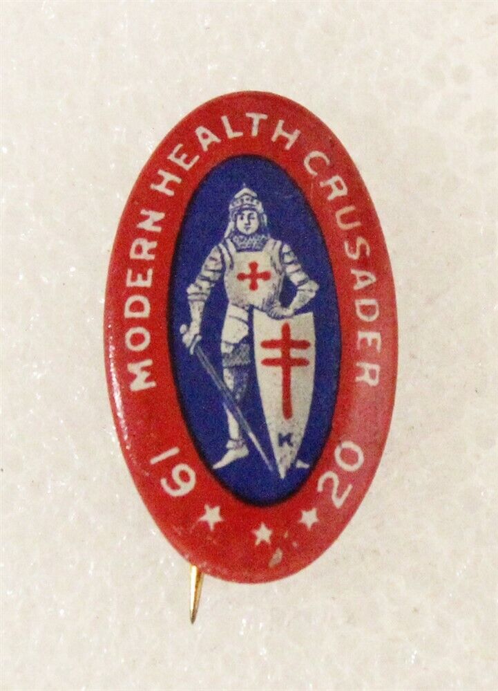 Red Cross: Modern Health Crusader Program, 1920 Knight (lapel pin)