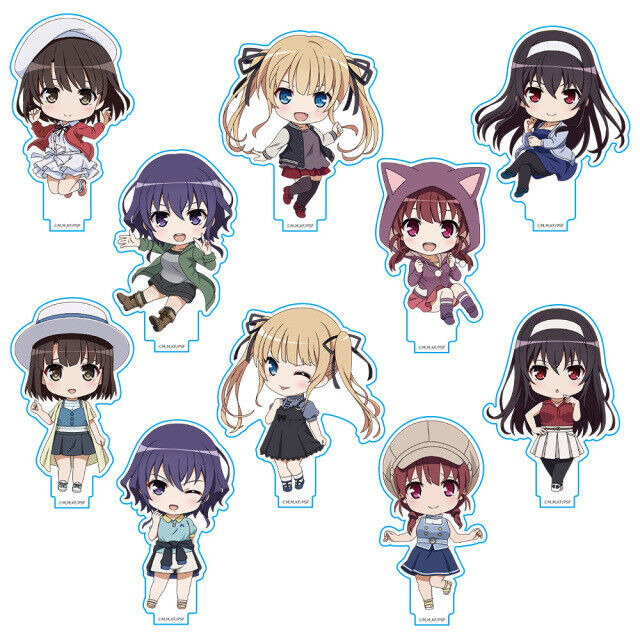 Saekano: How to Raise a Boring Girlfriend the Movie Fine Acrylic Stand Collect