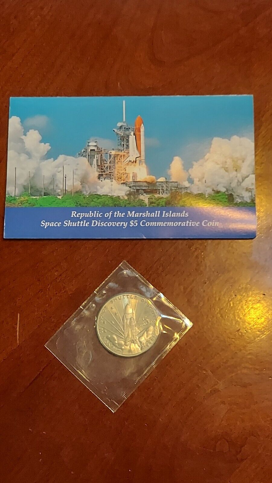 1988 space shuttle discovery coin