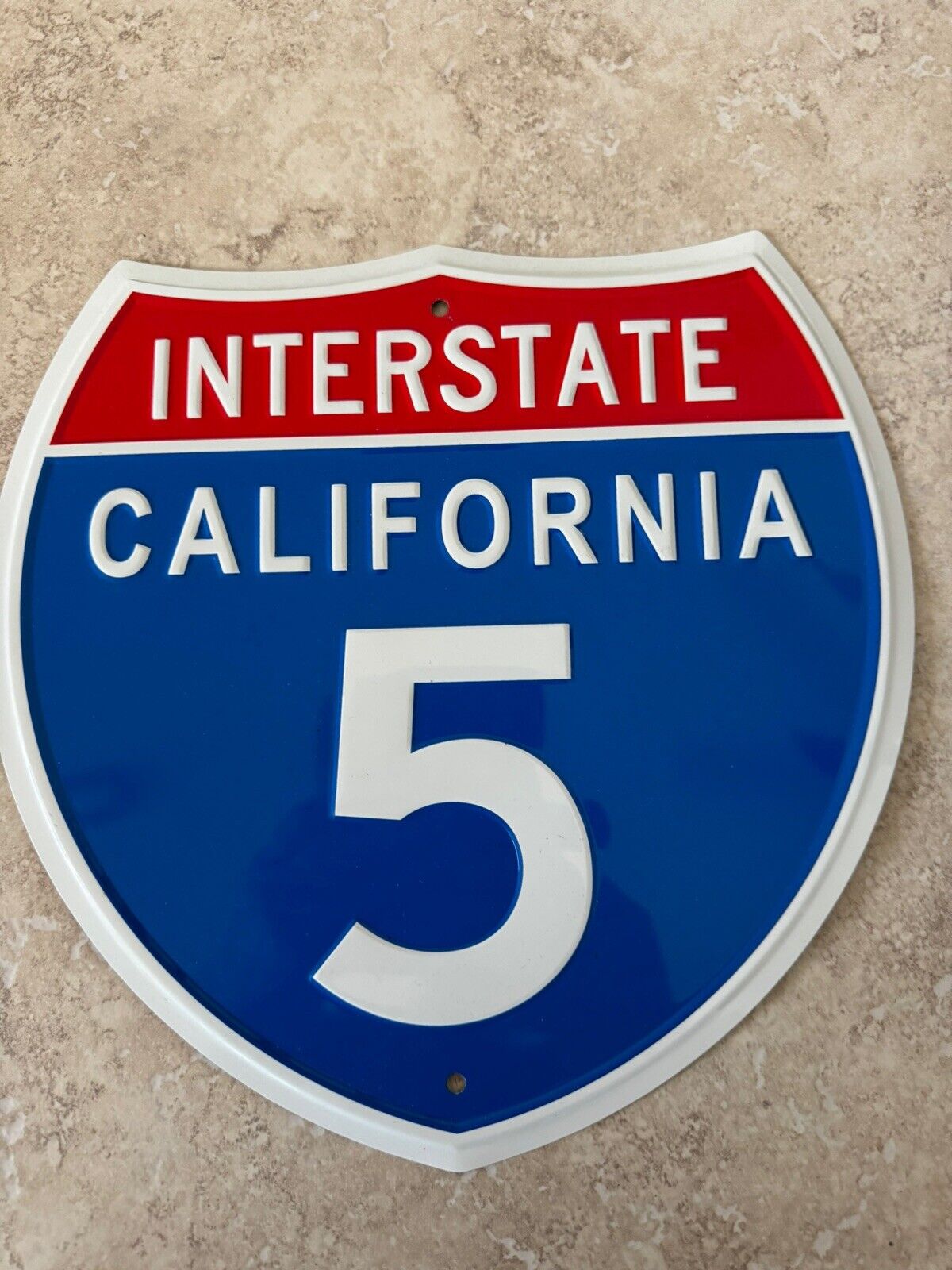 California interstate route 5 highway marker road sign  Los Angeles
