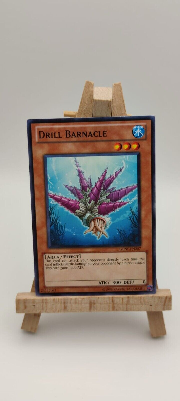 Drill Barnacle GENF-EN007 1996 Yu-Gi-Oh Card