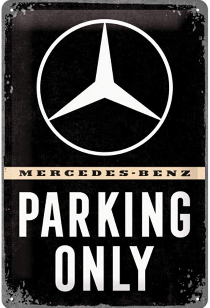 Nostalgic-Art 22276 Tin Sign 20x30cm Mercedes-Benz - Parking Only
