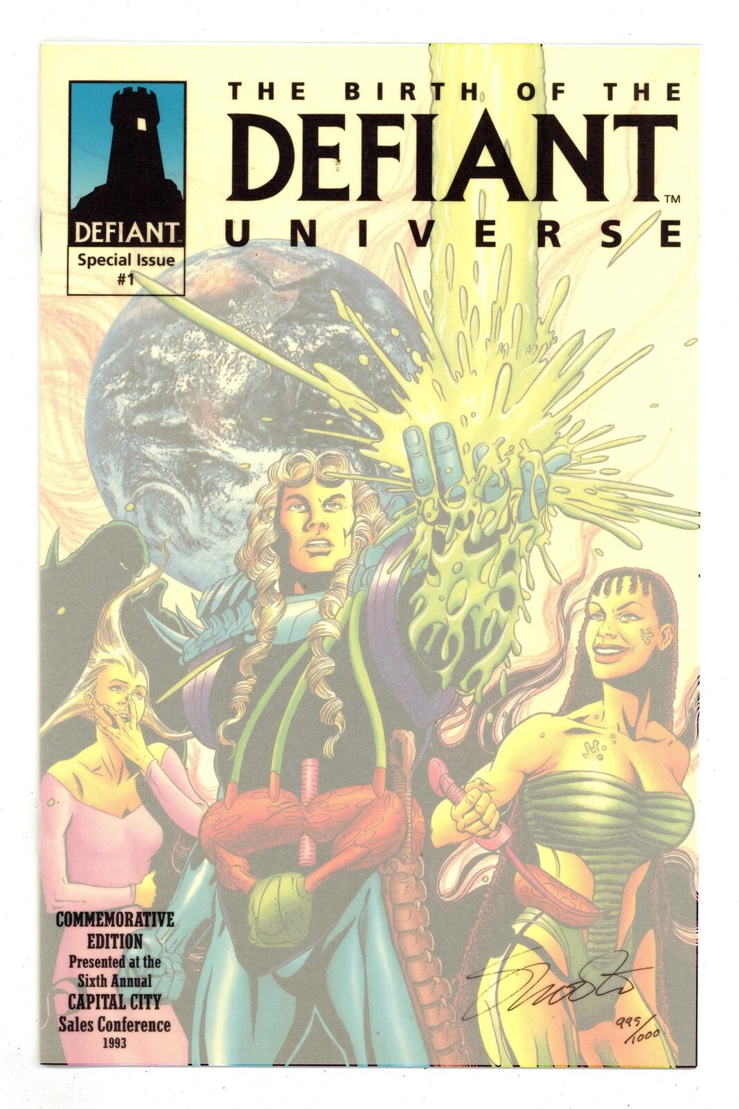 Birth of the Defiant Universe #1 NM 9.4 1993