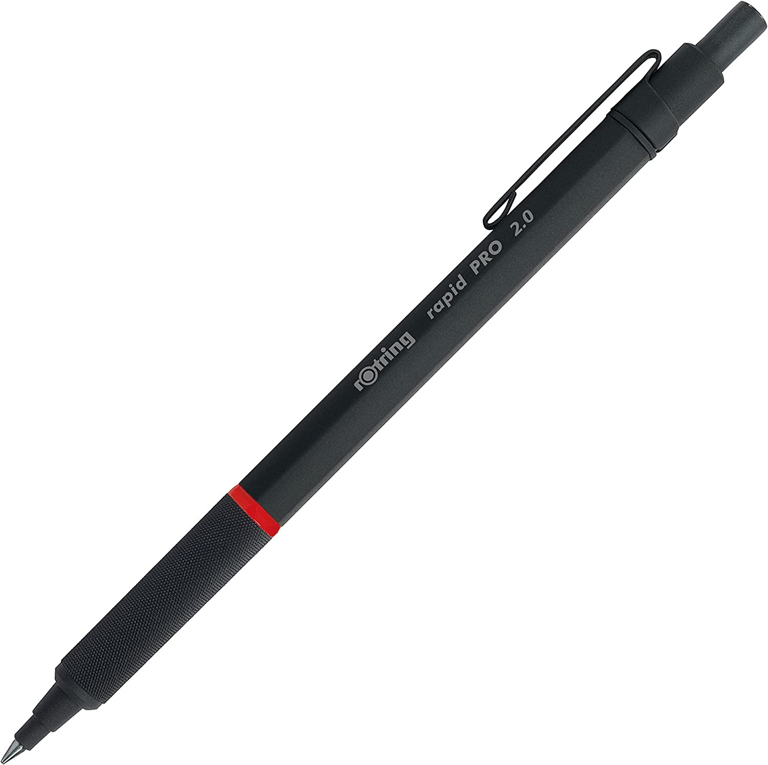 rOtring 1904260 Rapid PRO Mechanical Pencil, 2 mm, Matte Black 1