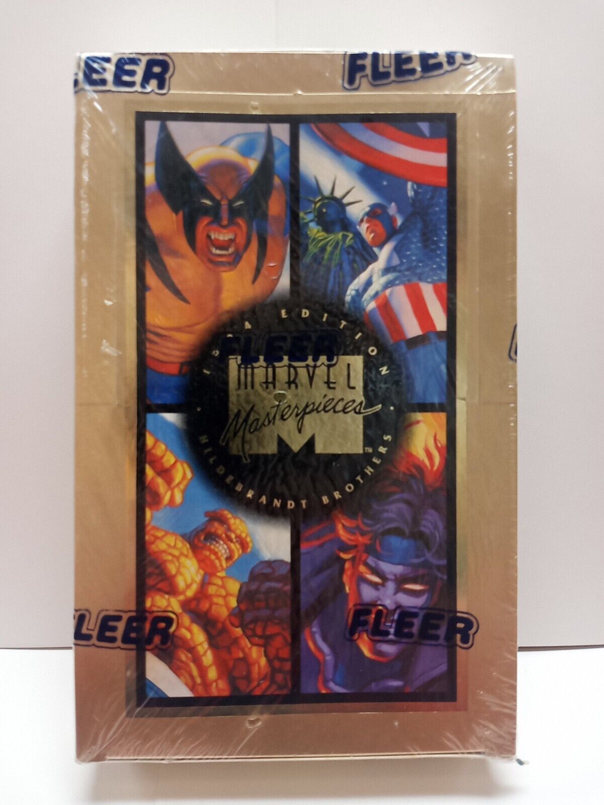 1994 Fleer Marvel Masterpieces Trading Cards 36 Packs FACTORY SEALED BOX