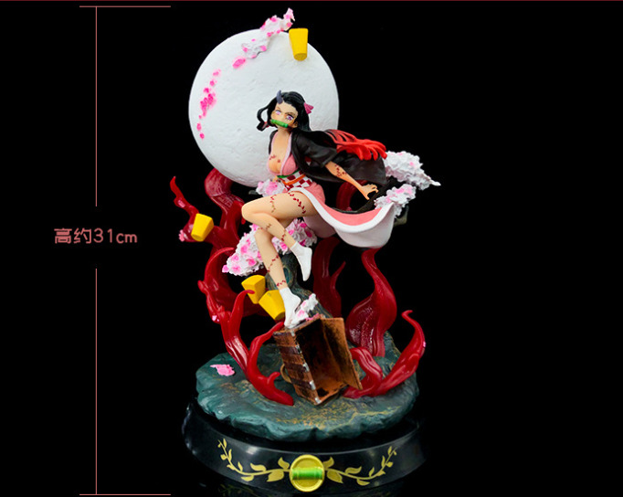 Demon Slayer Kamado Nezuko PVC Figurine Painted Model In Box In Stock Collection