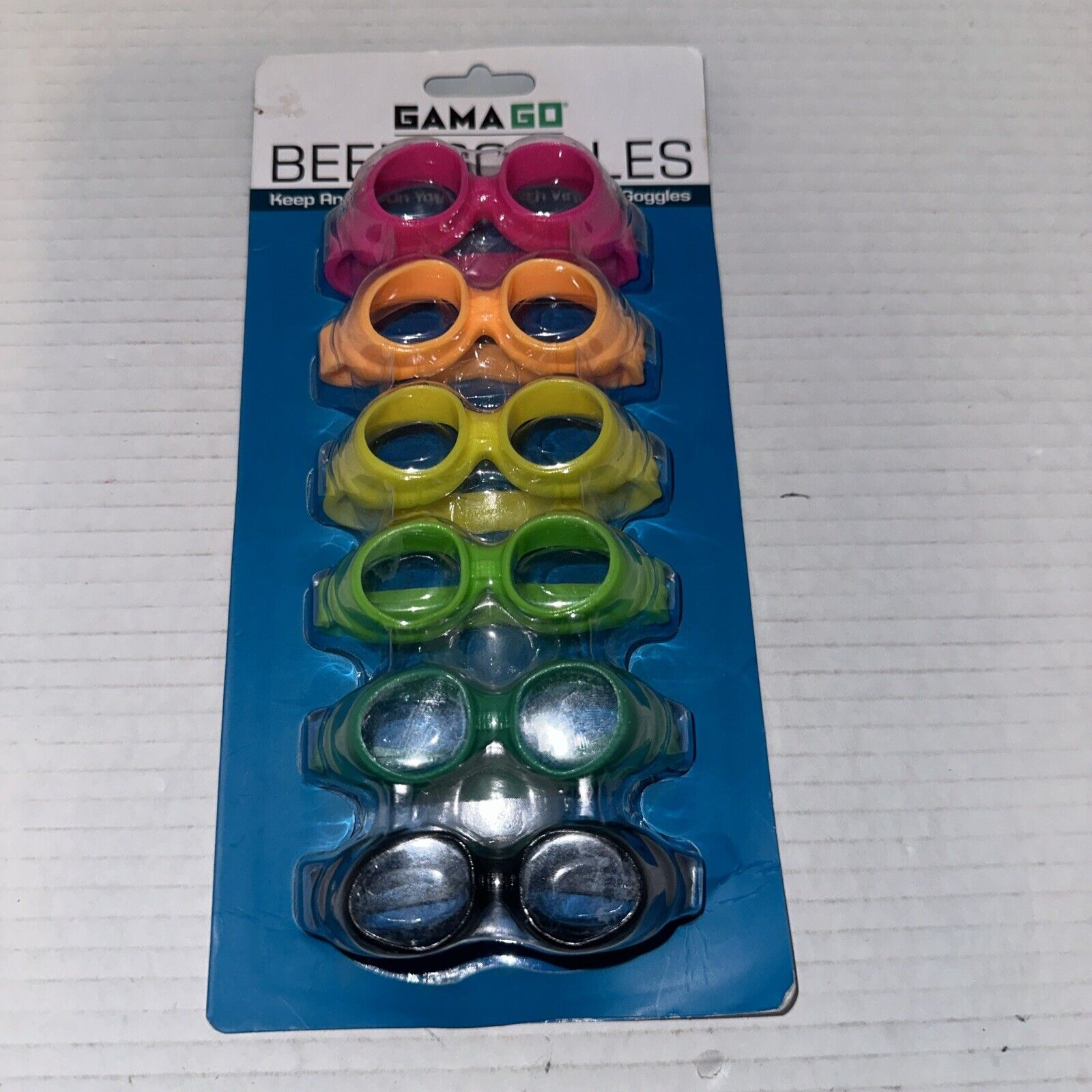 GamaGo Beer Goggles 6 pack Bottle/Can Markers *NEW*
