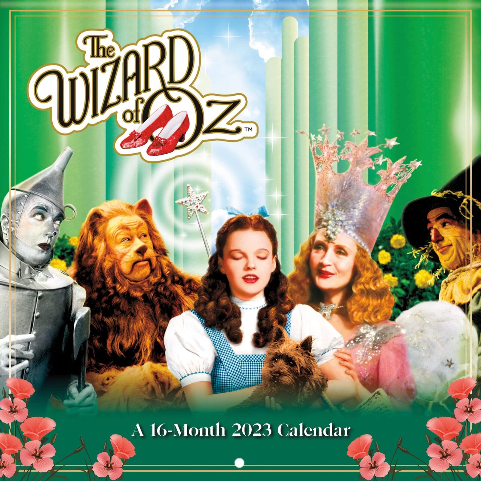 THE WIZARD OF OZ- 2023 WALL CALENDAR - BRAND NEW - 234048