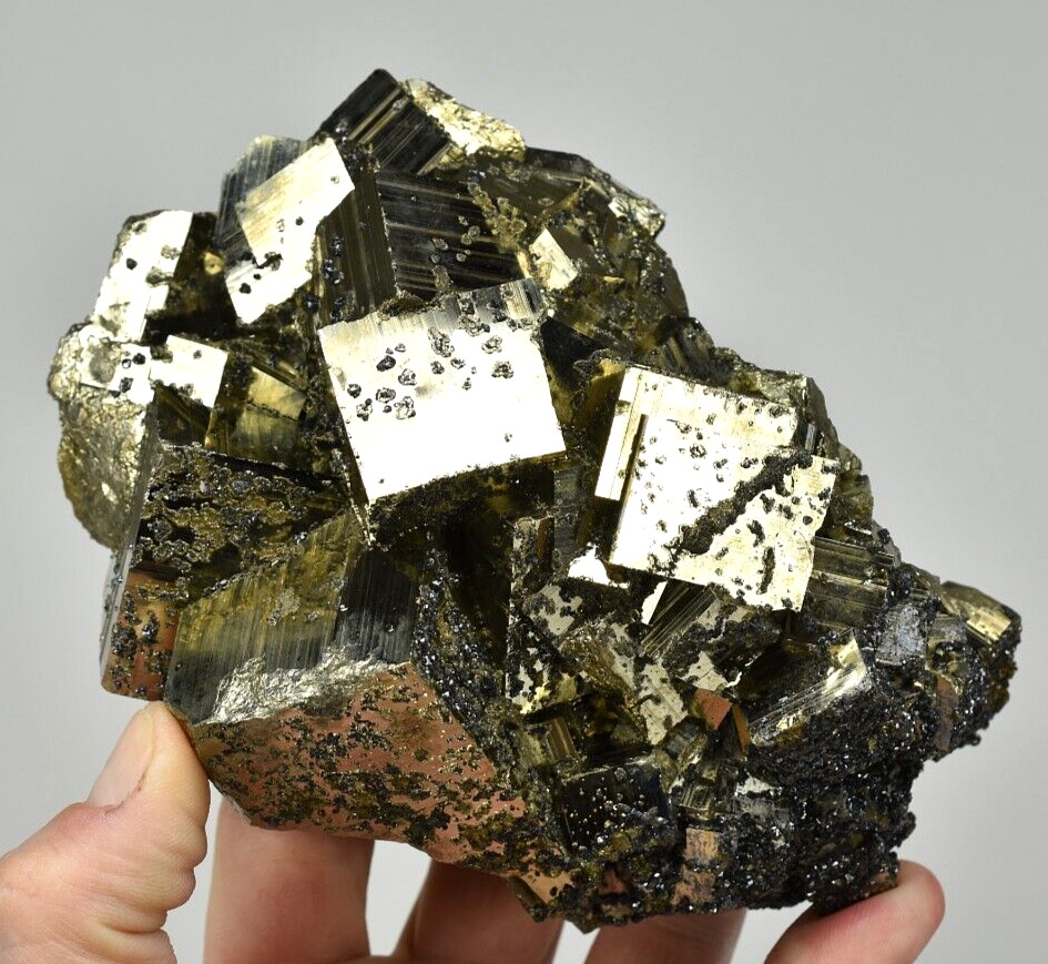 Pyrite with Sphalerite - Huanzala Mine, Peru