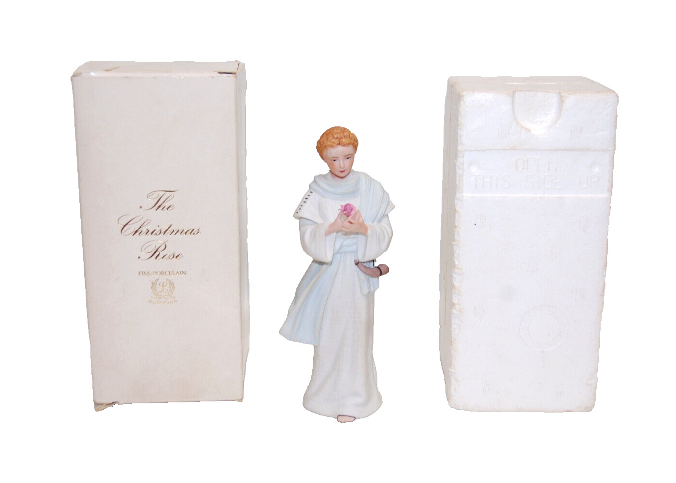 Lenox Holiday  The Christmas Rose  Fine Porcelain Figurine in Box   X1596