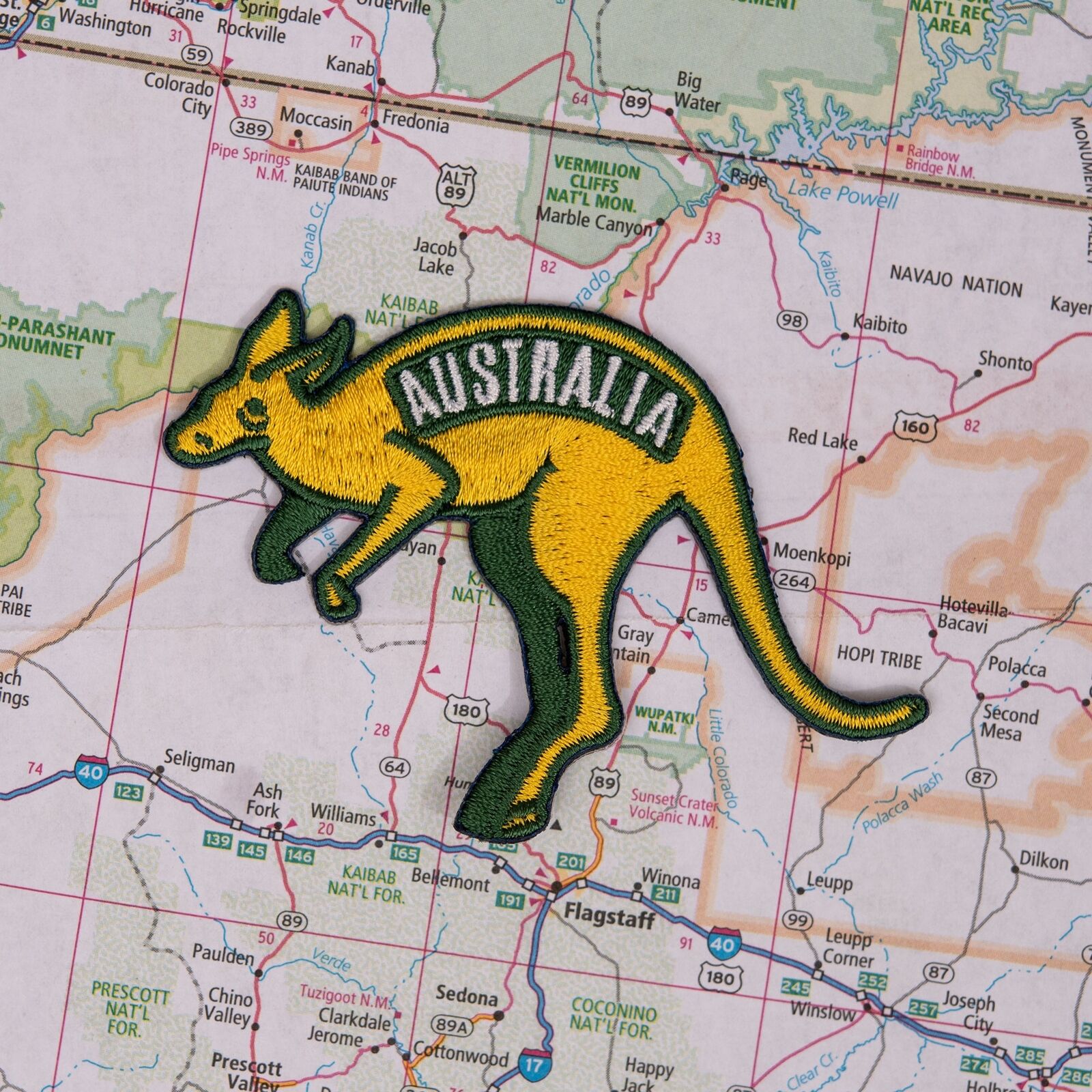 Australia Iron on Travel Patch - Great Souvenir or Gift for travellers