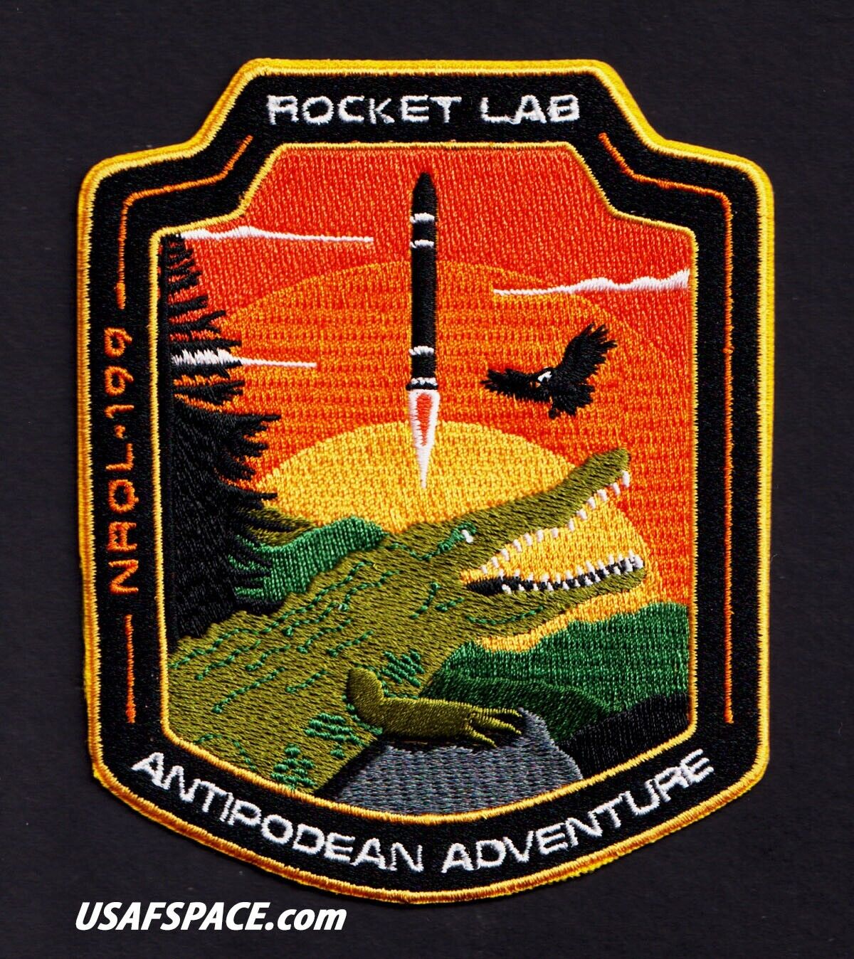 ROCKET LAB 29 -NROL-199- ELECTRON -NRO Classified SATELLITE Mission SPACE PATCH
