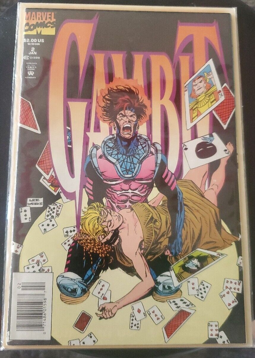 Gambit 2 Vol. 1 Newsstand Edition X-Men Gideon 1994