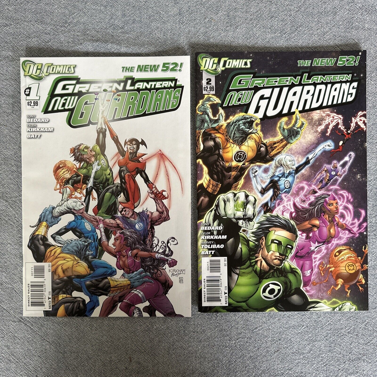 DC Comics - Green Lantern New Guardians - Comic Book Lot Of 31 New 52 Raynor