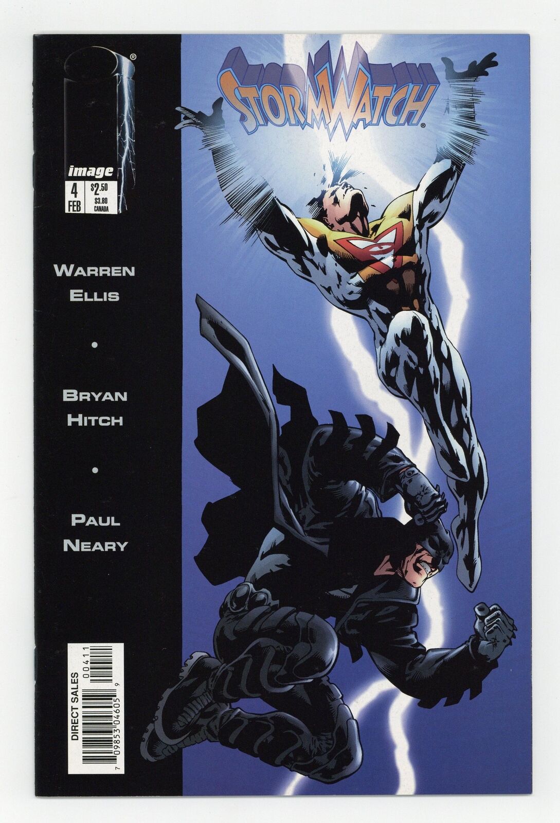 Stormwatch #4 FN+ 6.5 1998 1st app. Midnighter and Apollo