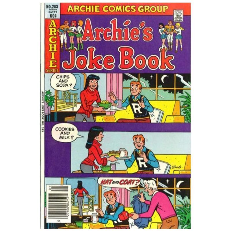 Archie\'s Joke Book Magazine #283 in Fine + condition. Archie comics [w\\