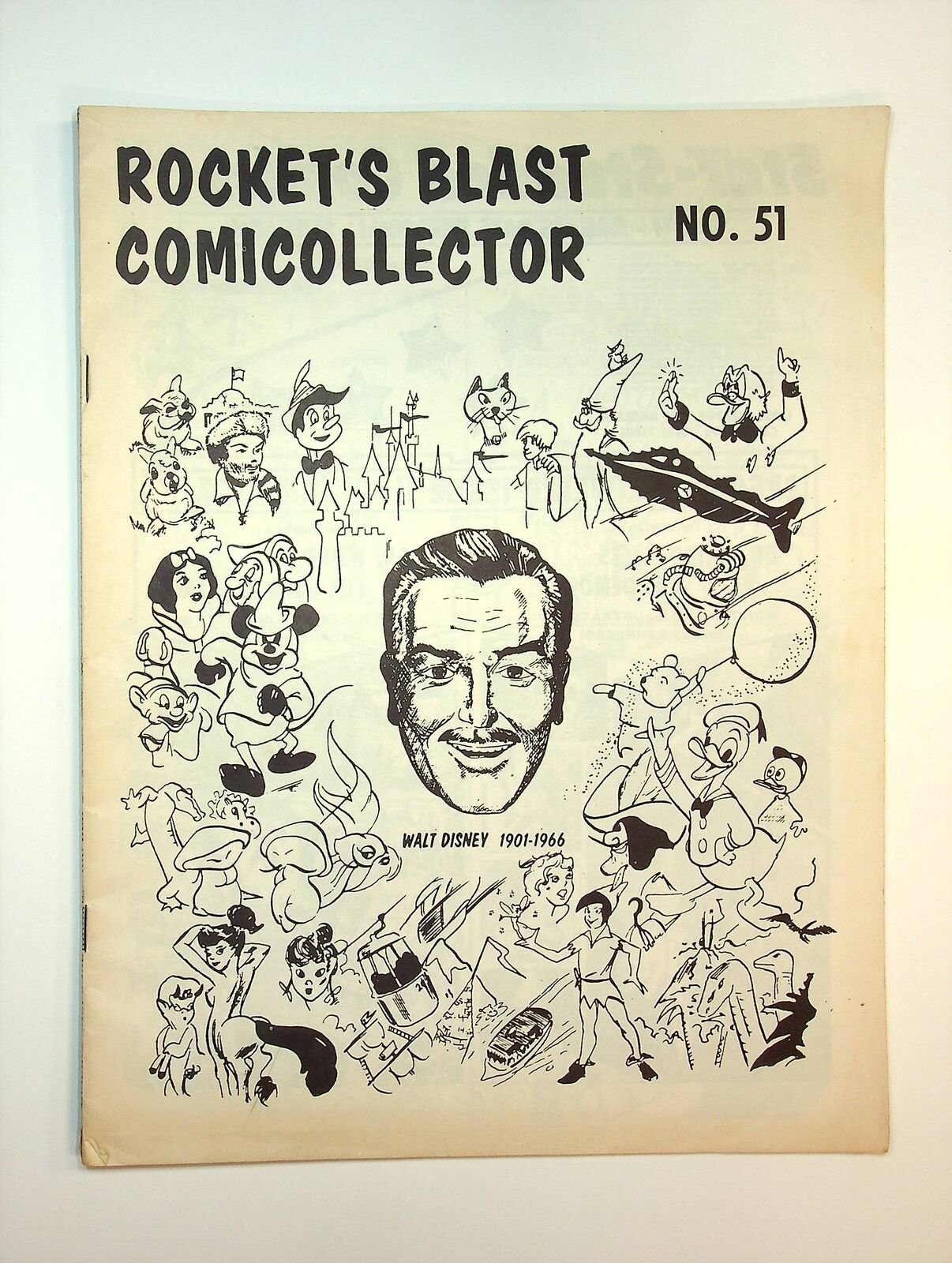 Rocket\'s Blast Comicollector #51 VG/FN 5.0 1966
