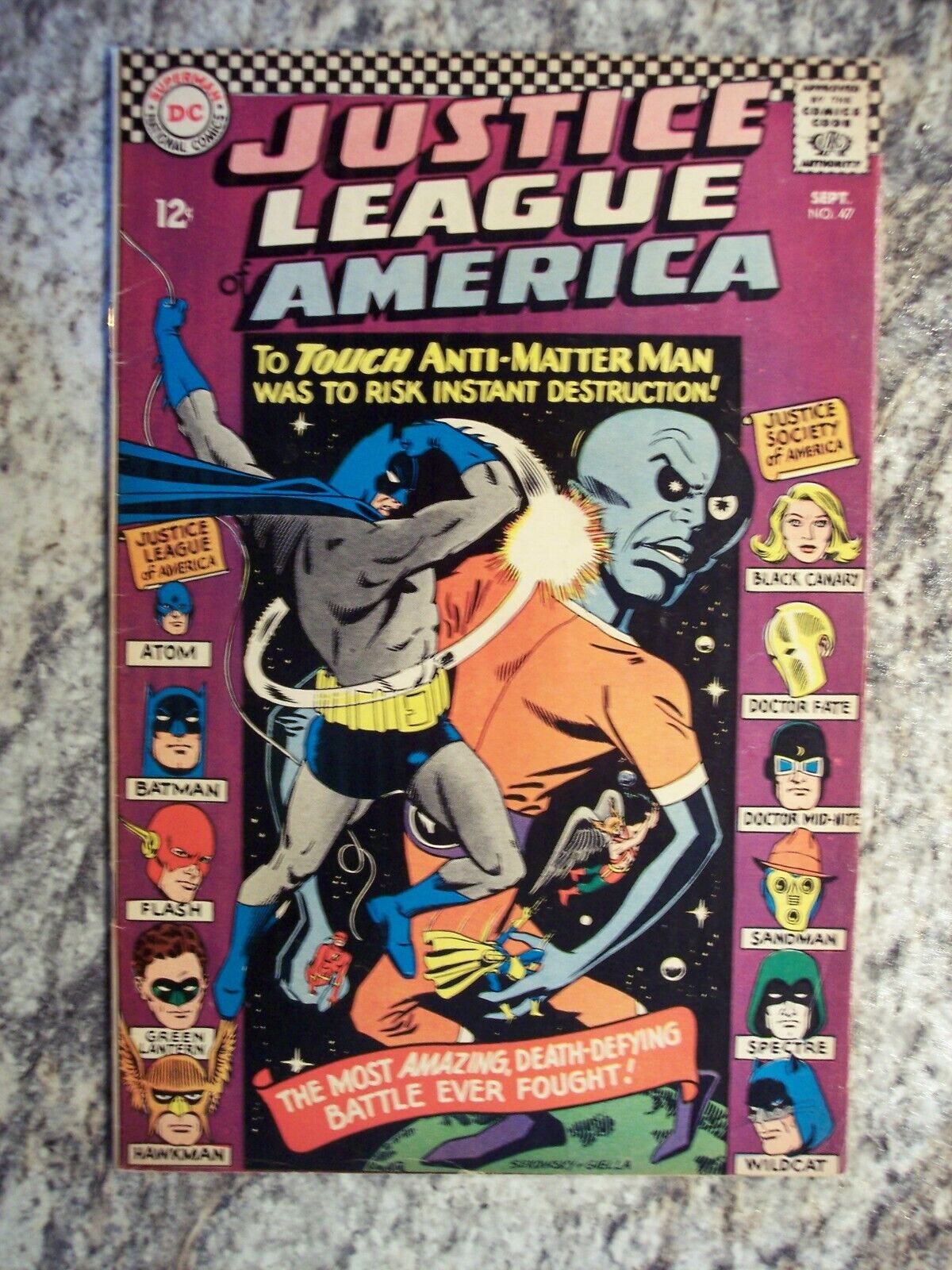 Justice League of America 47 Anti-Matter Man VG/FN (5.0)