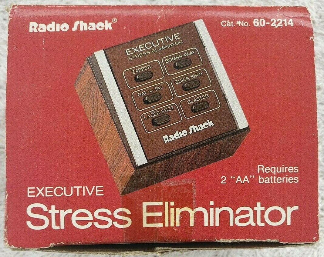 Vintage Radio Shack 60-2214 Executive Stress Eliminator 6 Video Game Sounds
