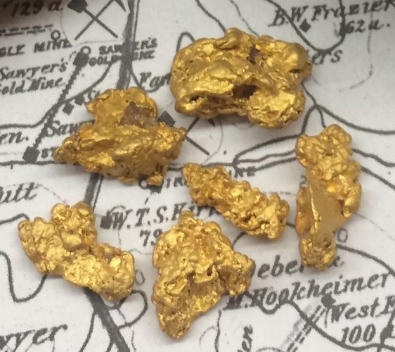 Gold Paydirt 4 lbs 100% Unsearched and Guaranteed Added GOLD Panning