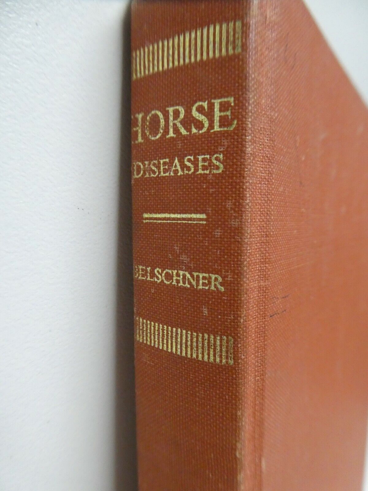 HORSE DISEASES BELSCHNER 1969 ANGUS AND ROBERTSON