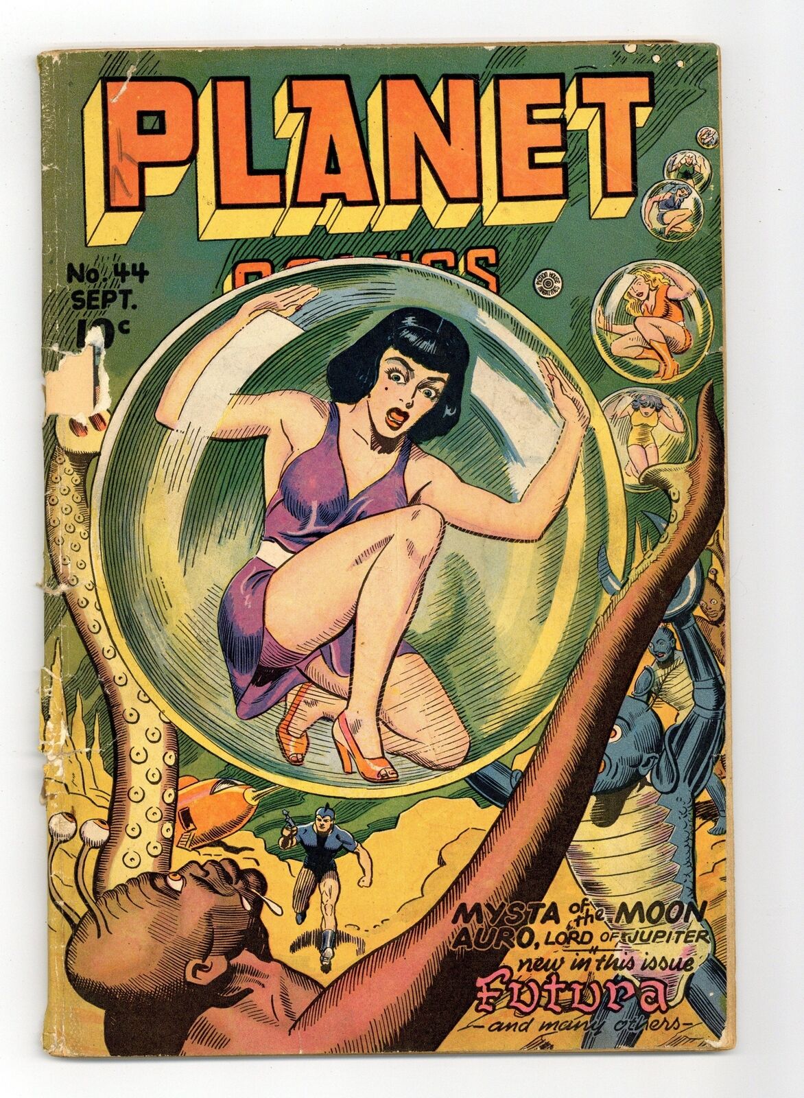 Planet Comics #44 GD 2.0 1945