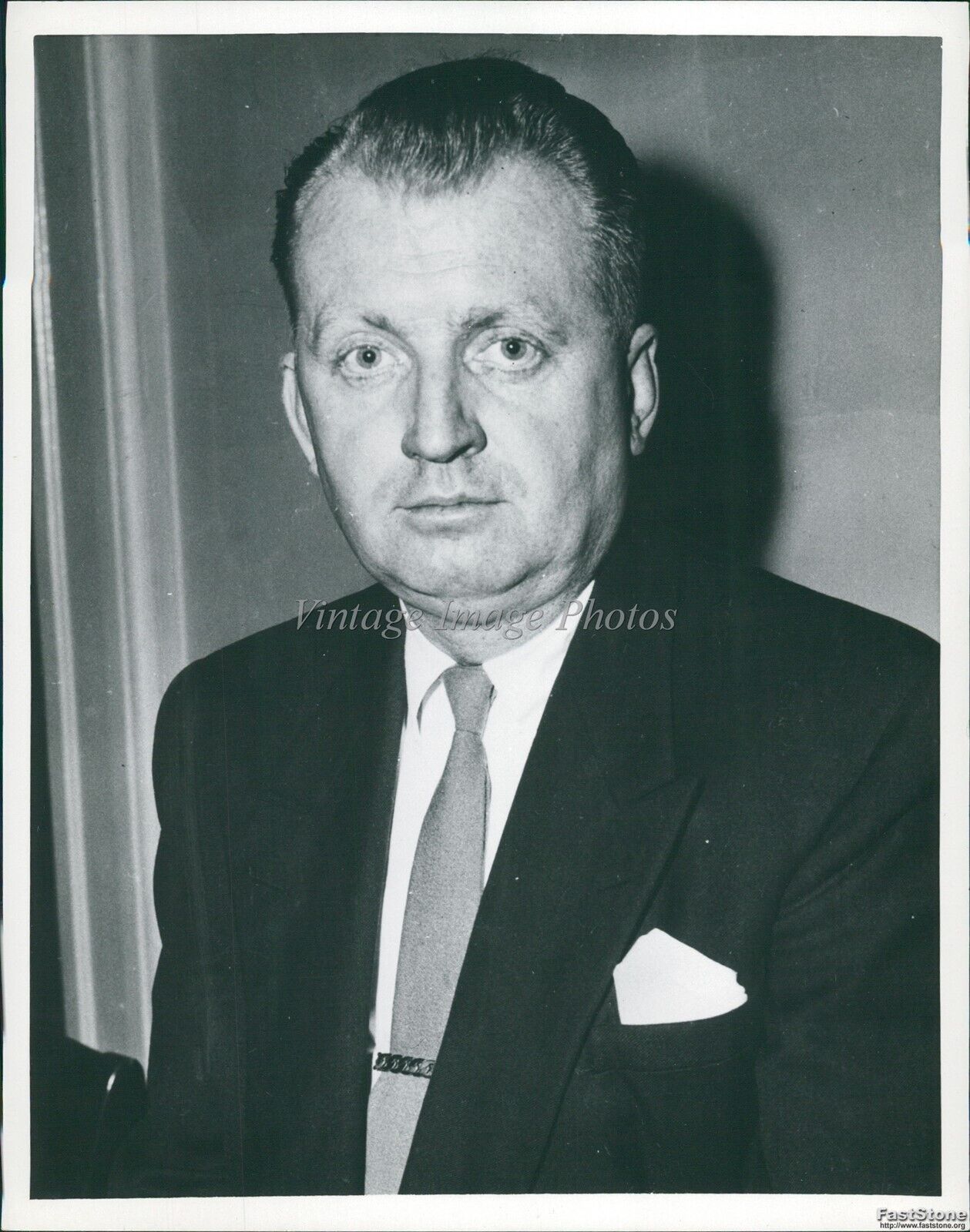 1956 Mike Gorman Director Of Natl Mental Health Committee Medicine Photo 7X9