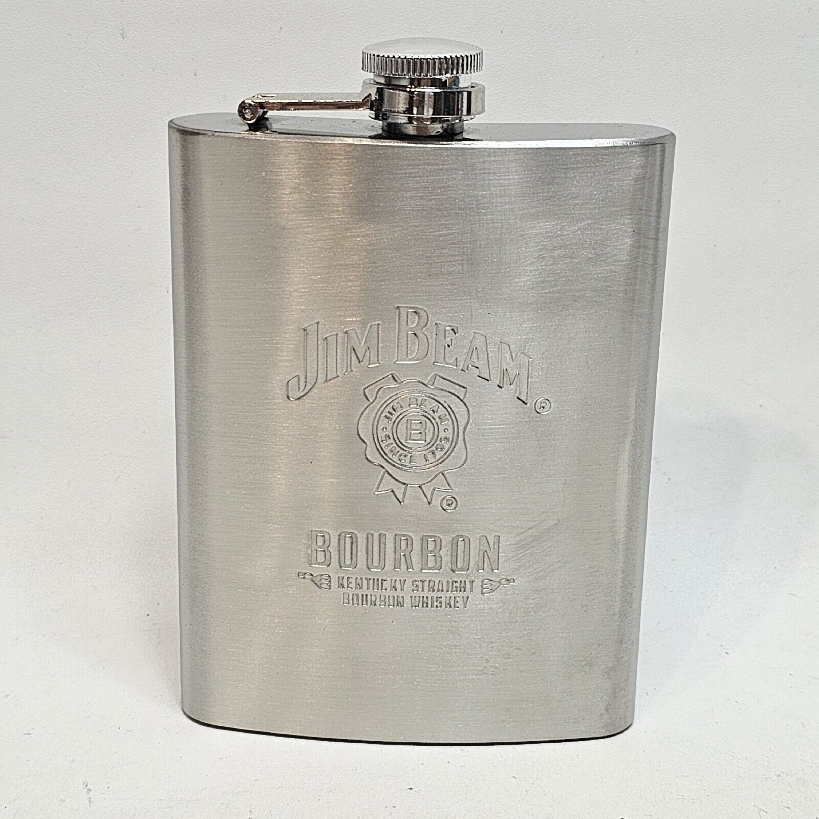 Flask Stainless Steel 8 Oz. Ounce Solid Metal Bachelor Party 