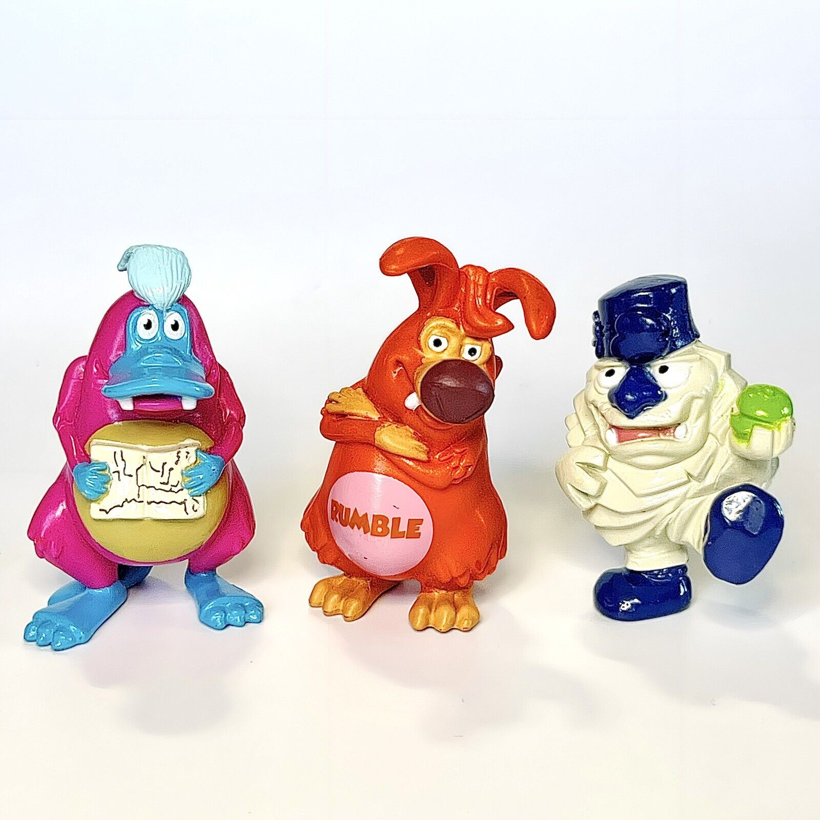 Yowie Squish Sludge & Rumble Figure Mini Animal Wildlife WCS Figurine Toy Lot