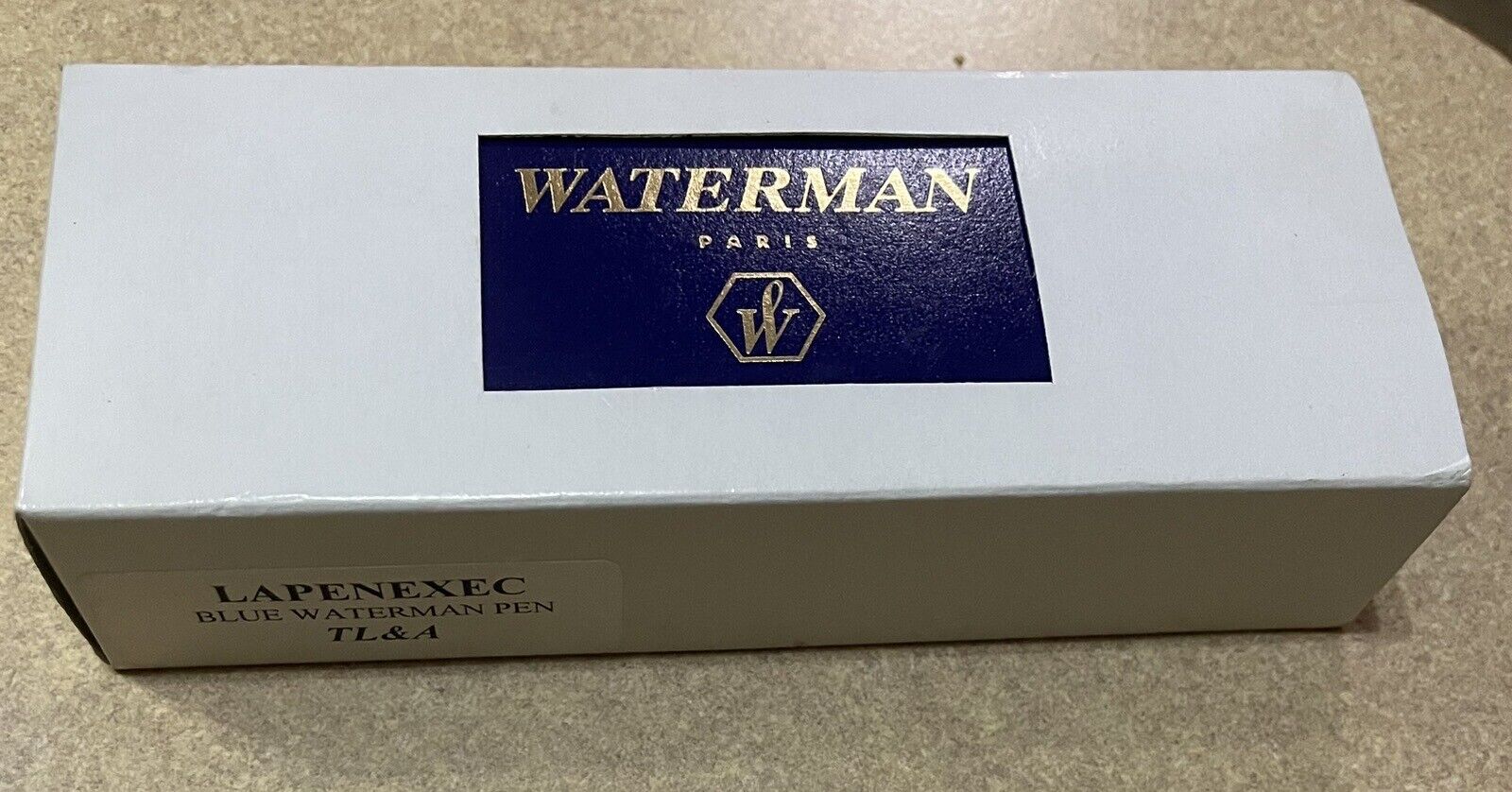 5- Waterman Paris Blue Marble Pens